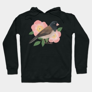 BC Junco & Wild Roses Hoodie